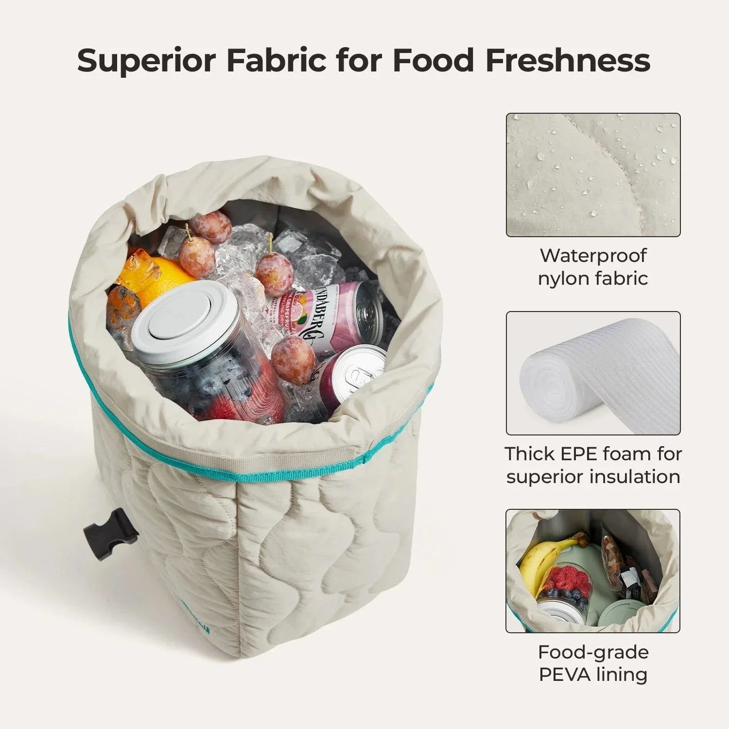 (FREE GIFT) Paz Roll Top Lunch Bag