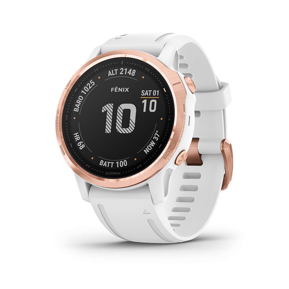 Garmin f?nix 6S Pro Smartwatch 42mm Fiber-Reinforced Polymer Rose Gold - 010-02159-10