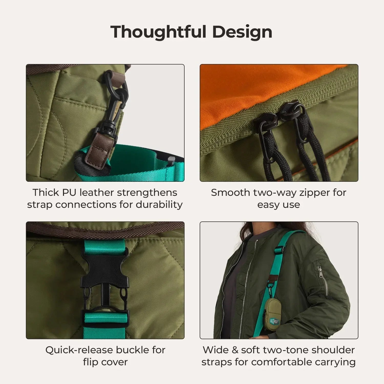 (FREE GIFT) Paz 4L Camera Sling