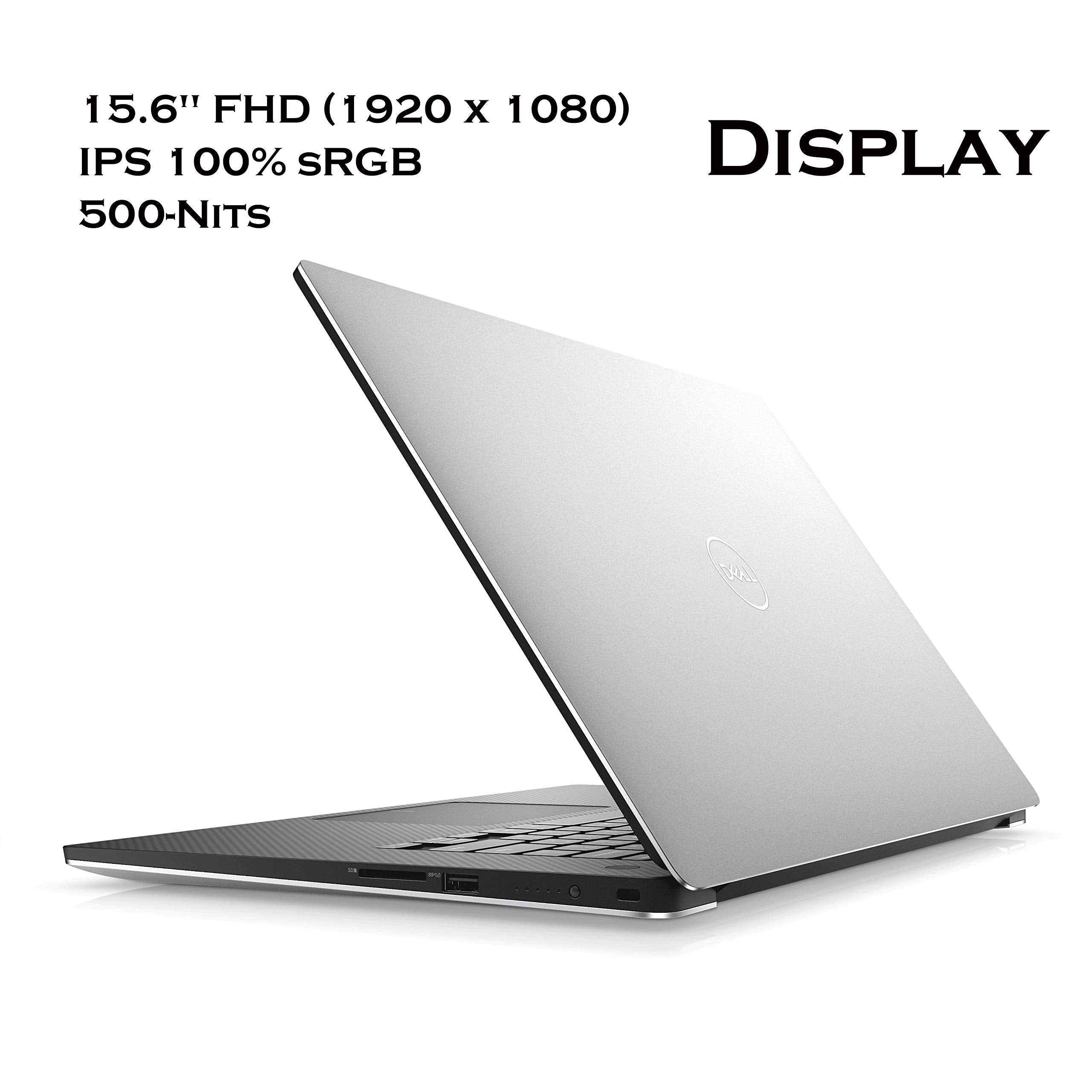 Dell XPS 15.6"" i7-9750H - 8GB - 256GB SSD - NVIDIA GeForce GTX 1650 - Silver - XPS7590-7657SLV-PUS