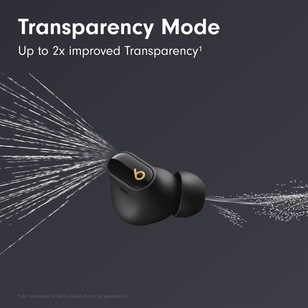 Beats Studio Buds + True Wireless Noise Cancelling Earbuds - Black/Gold - MQLH3LL/A