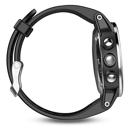 Garmin Fenix 5s 42mm Multisport GPS Fitness Watch with Black Band - 010-01685-02