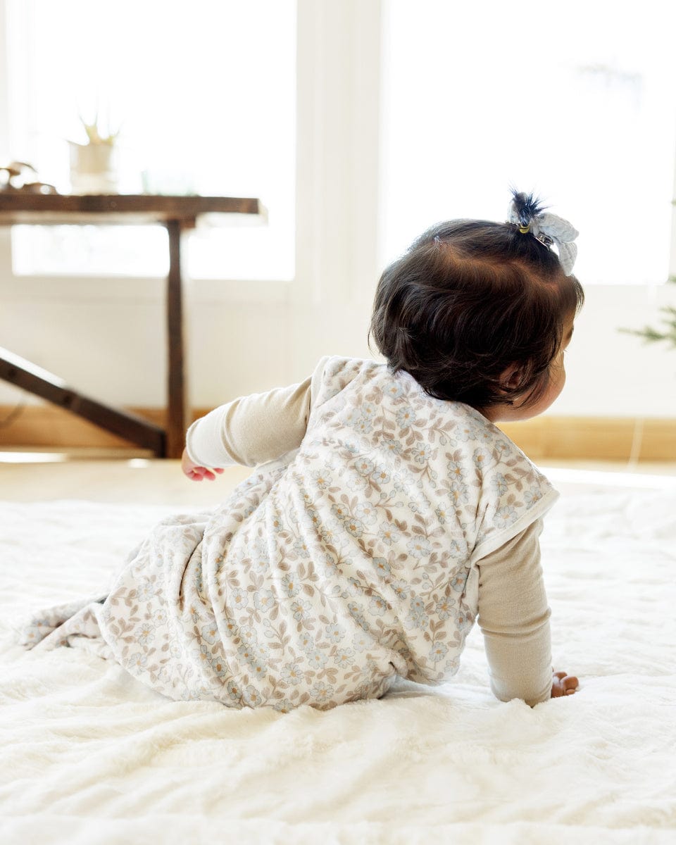 Forget Me Not Wearable Minky Blanket
