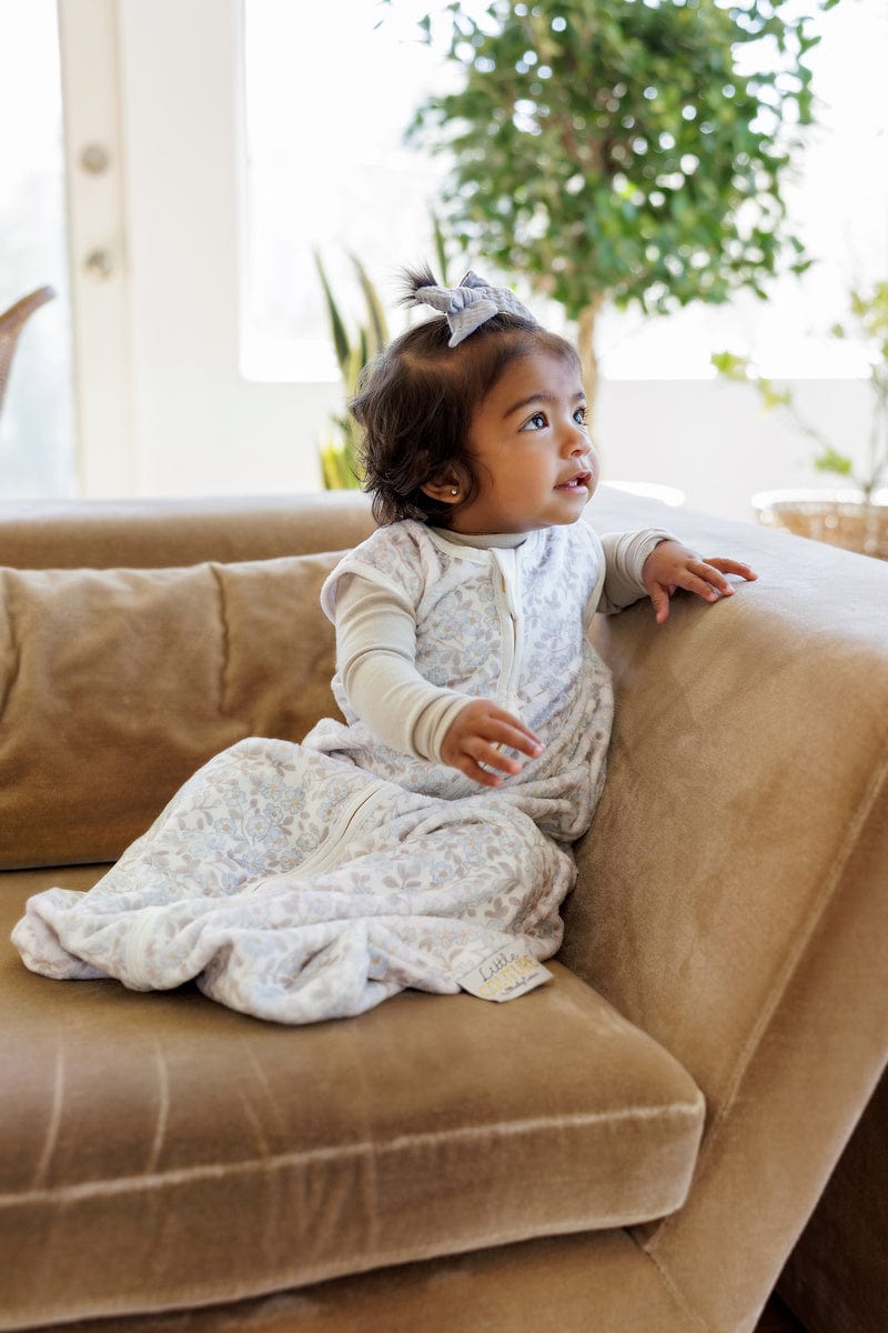 Forget Me Not Wearable Minky Blanket