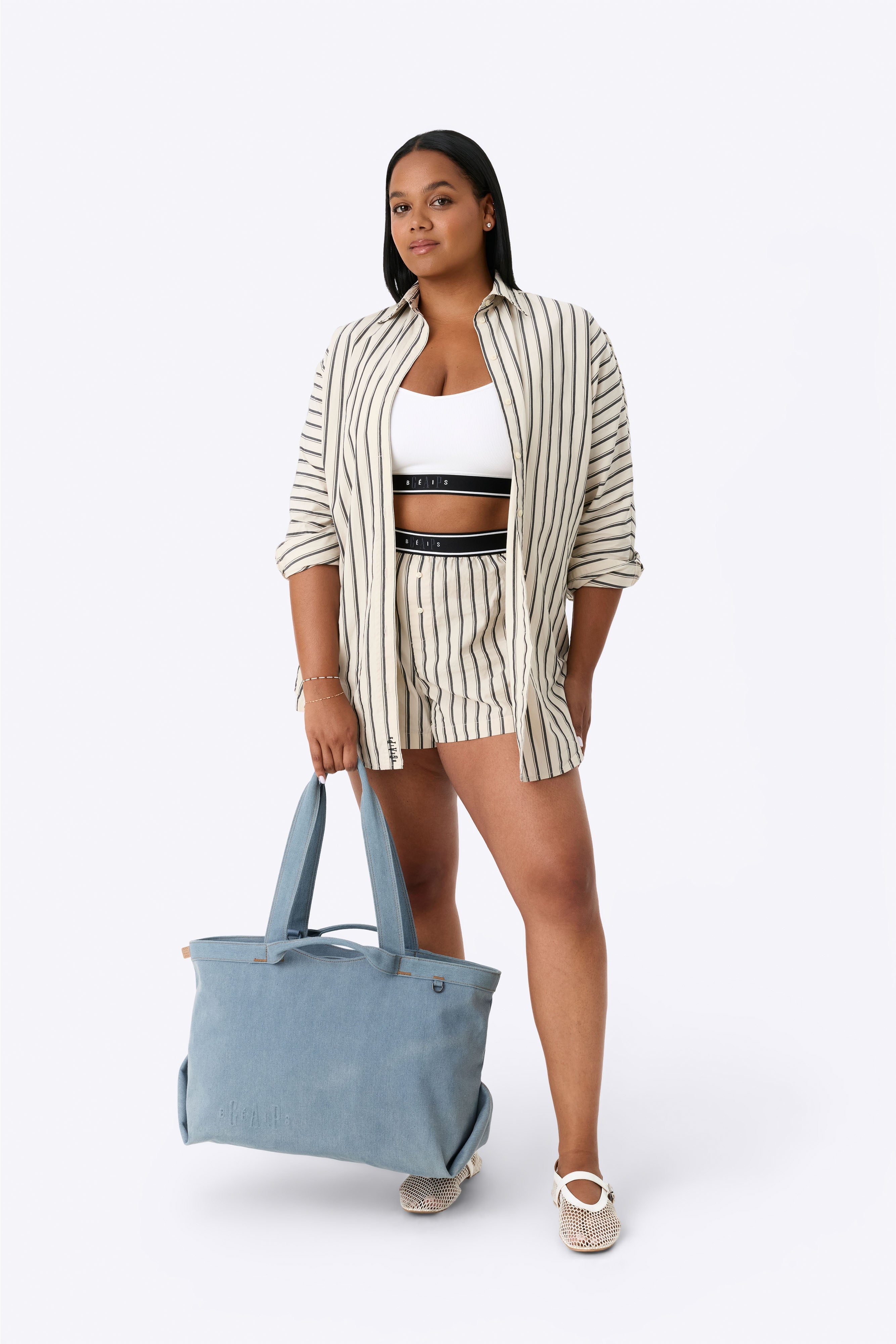 Gap x B�IS The Travel Tote in Denim Blue
