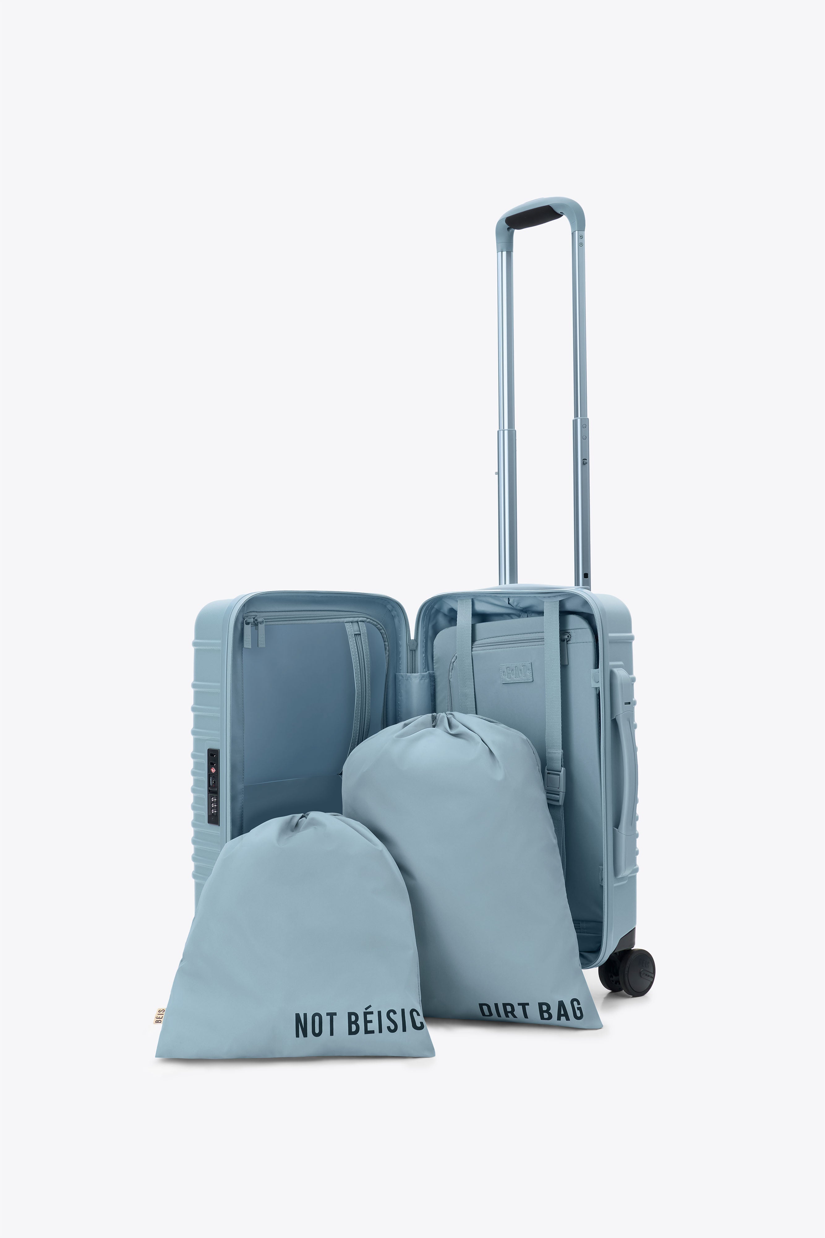 Gap x B�IS The Small Carry-On Roller in Denim Blue