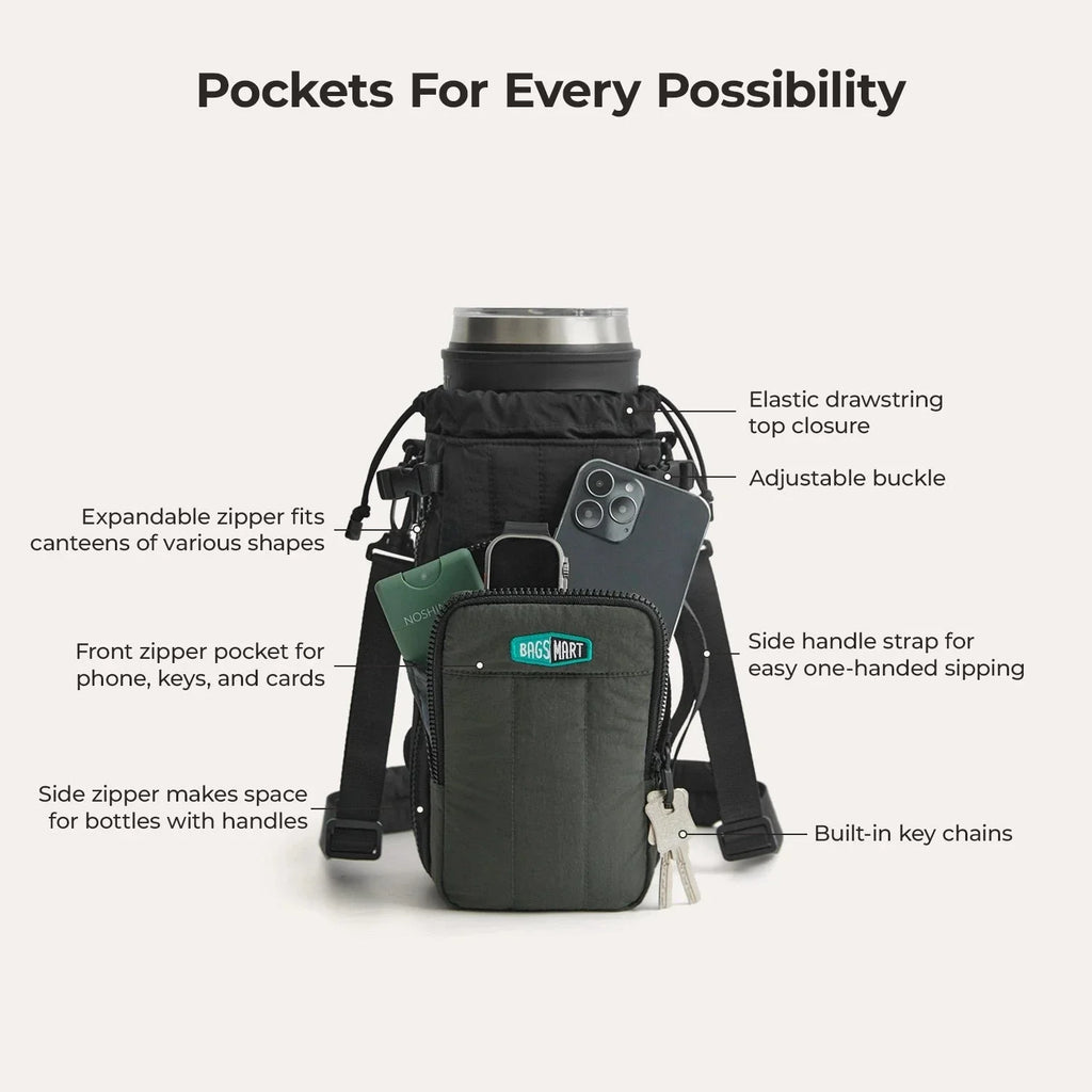 (FREE GIFT) Paz Water Bottle Sling