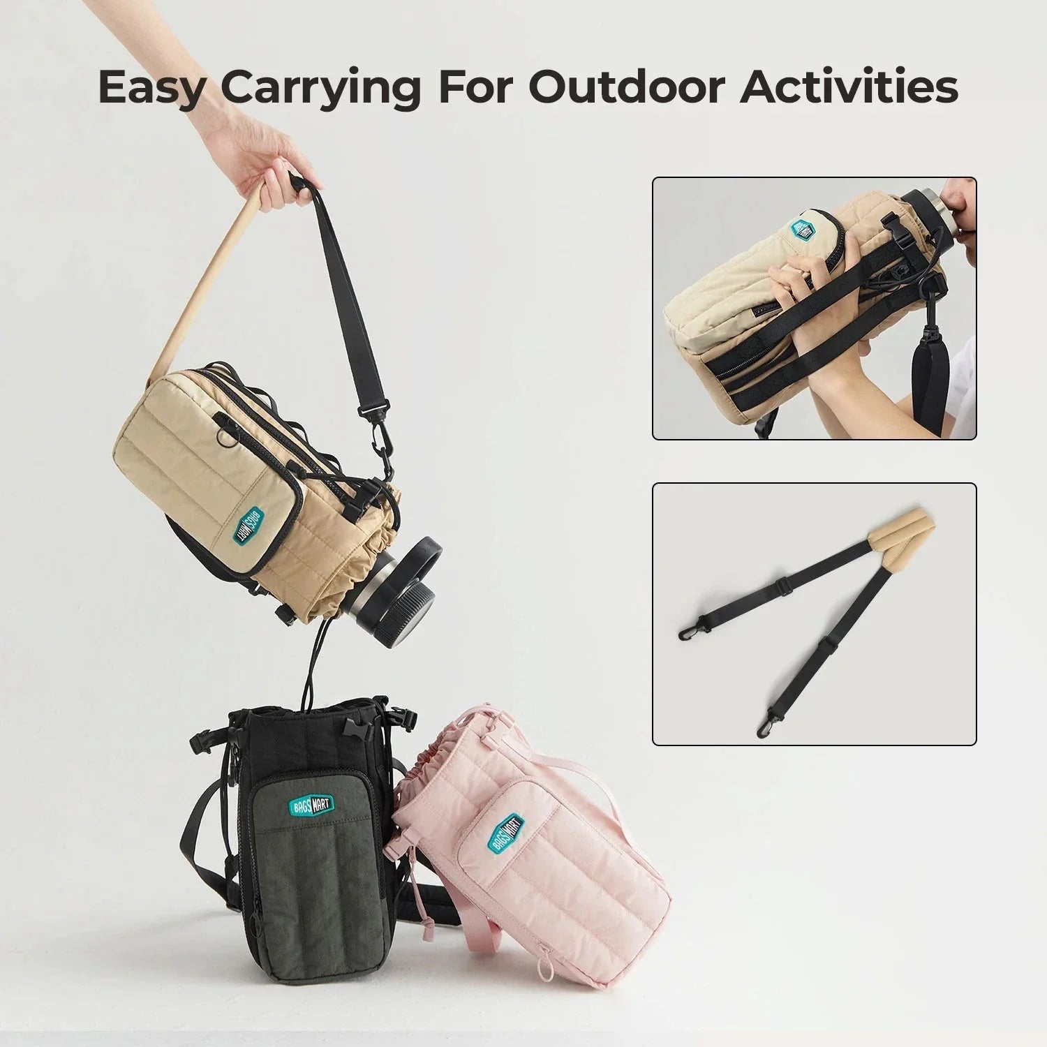 (FREE GIFT) Paz Water Bottle Sling