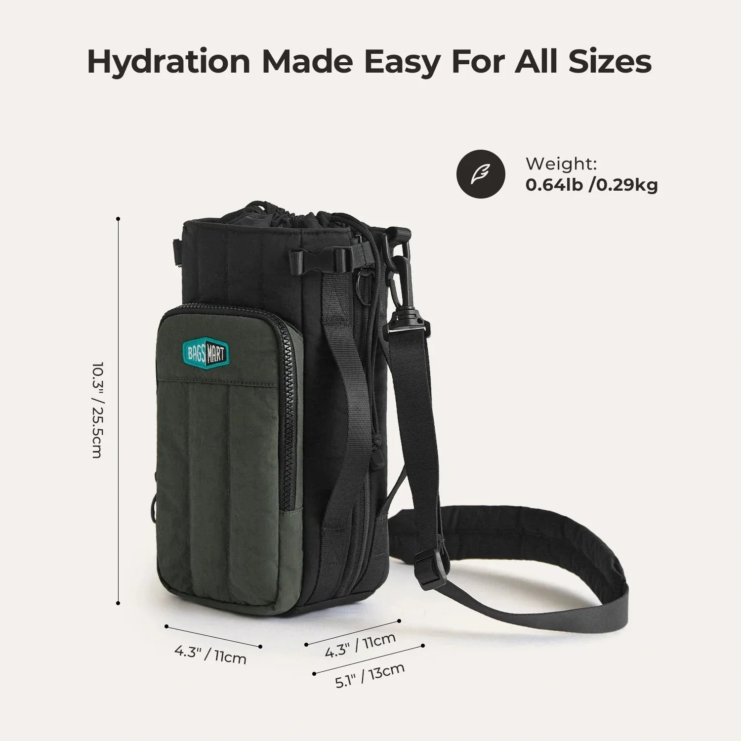 (FREE GIFT) Paz Water Bottle Sling