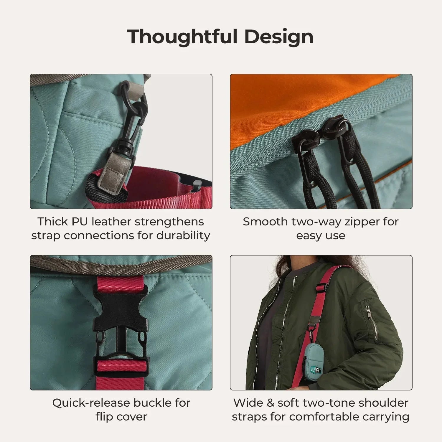 (FREE GIFT) Paz 4L Camera Sling