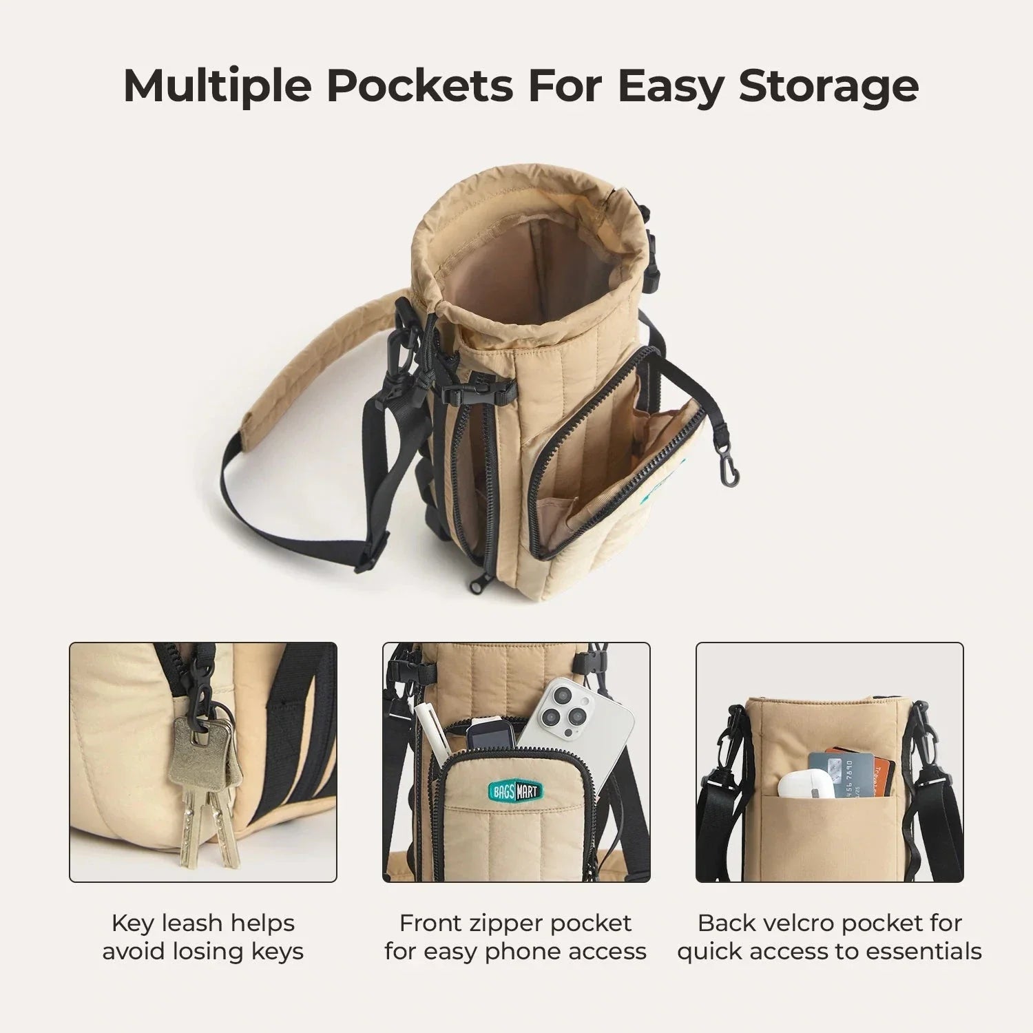 (FREE GIFT) Paz Water Bottle Sling