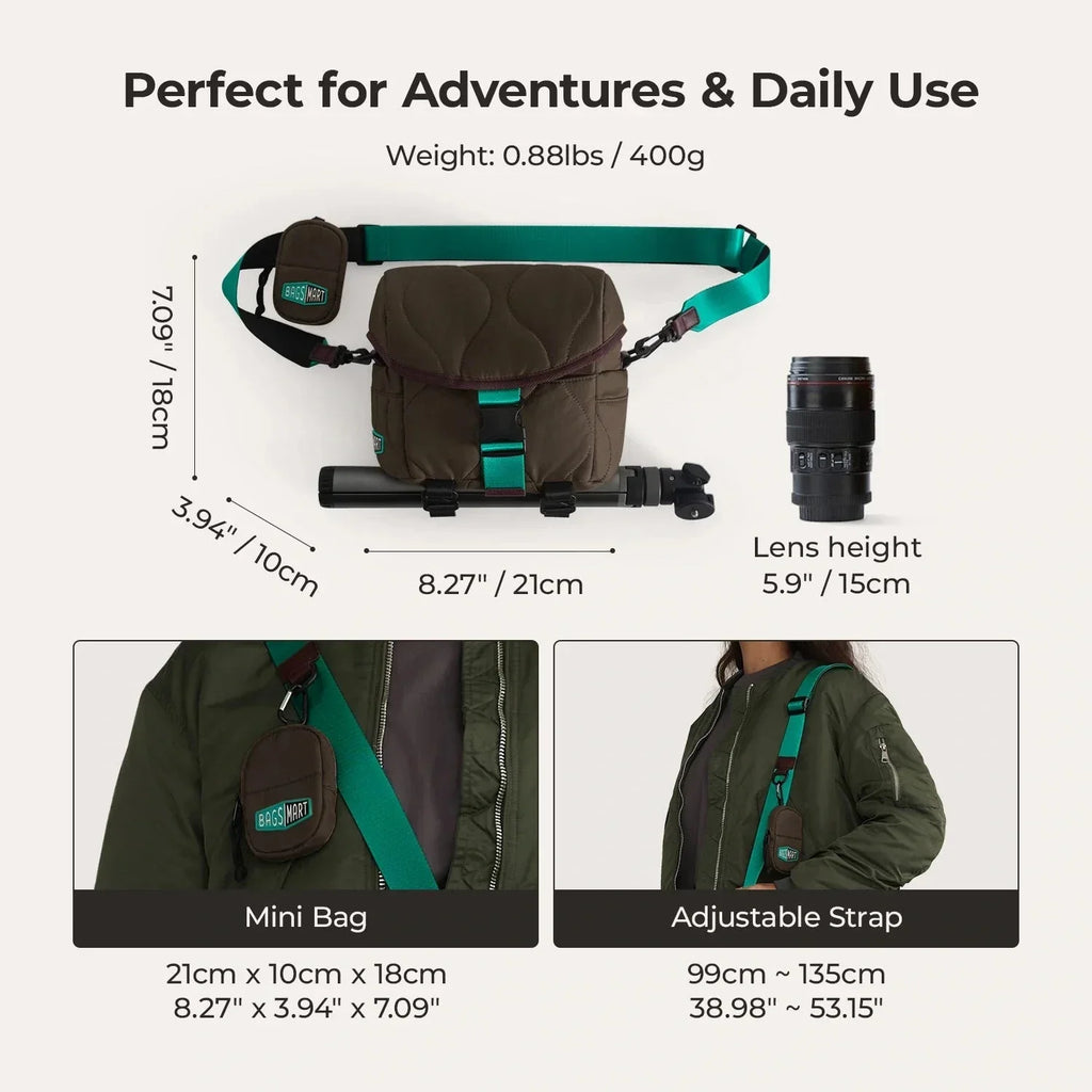(FREE GIFT) Paz 4L Camera Sling